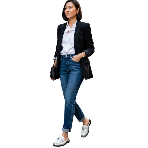 G.H. Bass & Co. Shoes - G.H. Bass & Co. Weejuns Silver woman’s Loafers Size 6.5